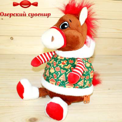Детский новогодний подарок Озерский Сувенир в мягкой игрушке в Дедовске