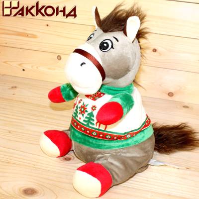 Сладкий новогодний подарок в виде символа 2026 года от фабрики Акконд в Дедовске