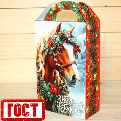 Сладкий новогодний подарок по ГОСТу в жестяной упаковке в Дедовске